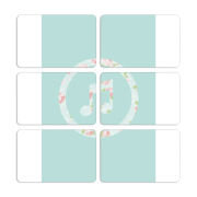 Магнитные фотопазлы 80 на 50 набор 6 штук 