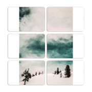 Магнитные фотопазлы 80 на 50 набор 6 штук 