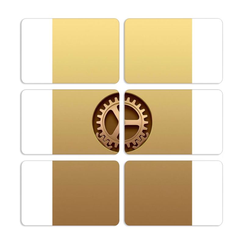 Магнитные фотопазлы 80 на 50 набор 6 штук 