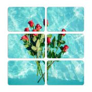 Магнитные фотопазлы 80 на 50 набор 6 штук 