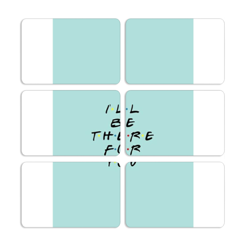 Магнитные фотопазлы 80 на 50 набор 6 штук 