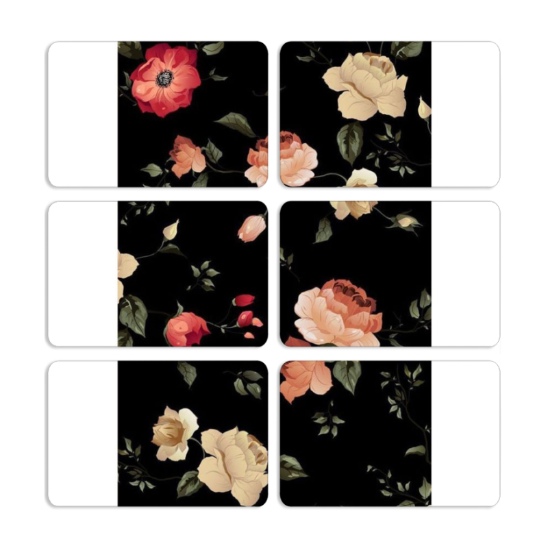 Магнитные фотопазлы 80 на 50 набор 6 штук 