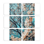 Магнитные фотопазлы 80 на 50 набор 6 штук 