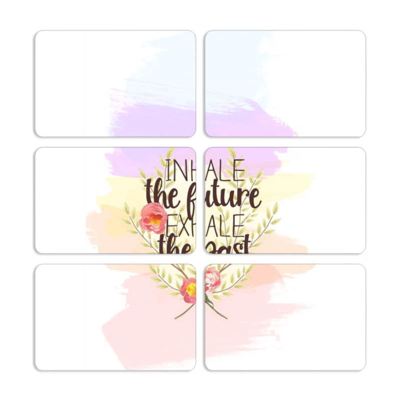 Магнитные фотопазлы 80 на 50 набор 6 штук 