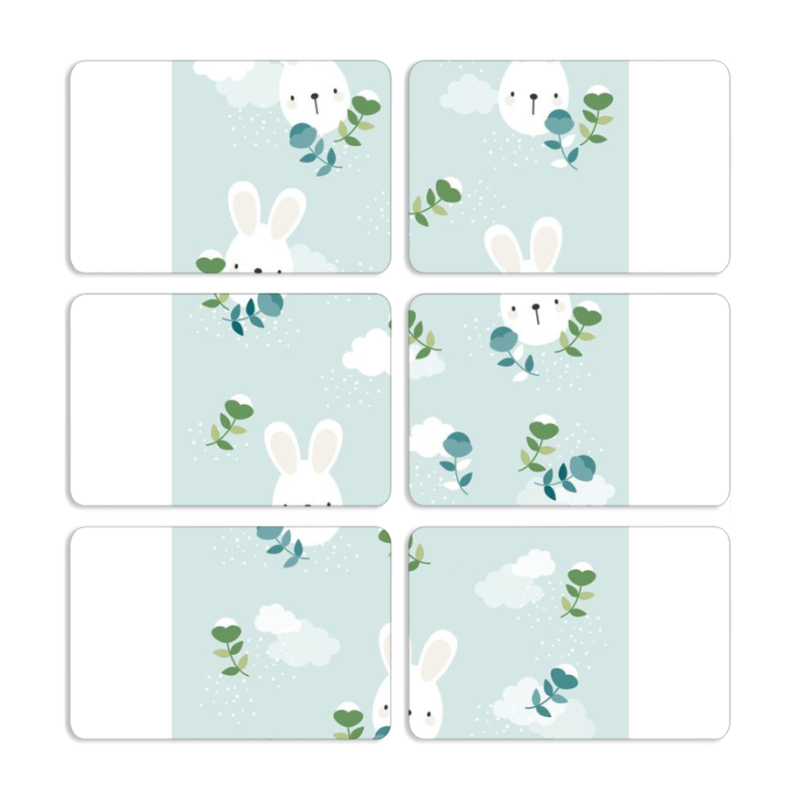 Магнитные фотопазлы 80 на 50 набор 6 штук 