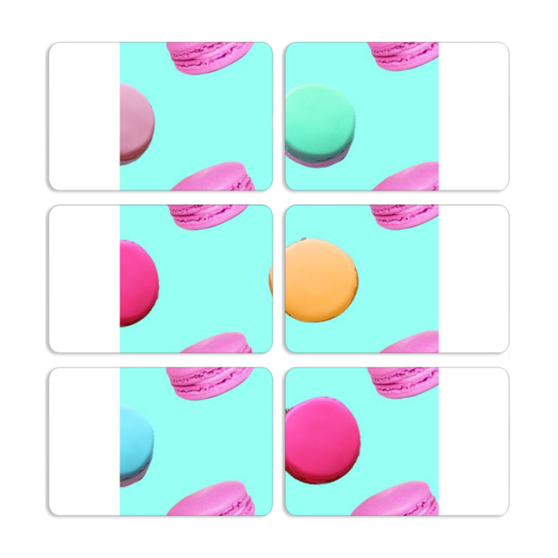 Магнитные фотопазлы 80 на 50 набор 6 штук 