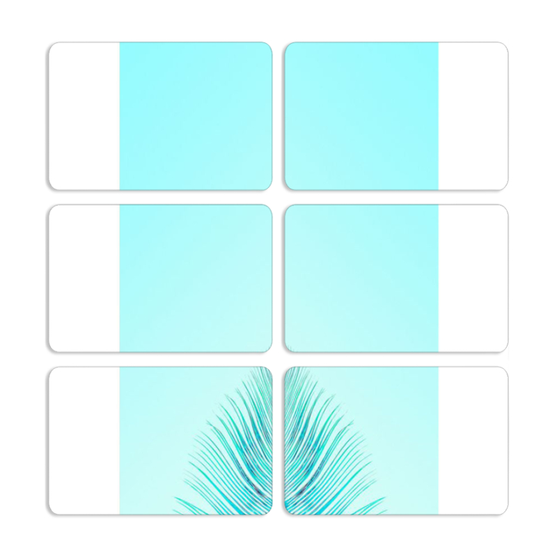 Магнитные фотопазлы 80 на 50 набор 6 штук 