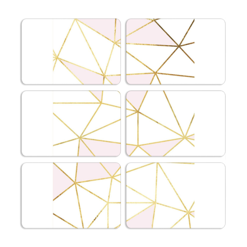 Магнитные фотопазлы 80 на 50 набор 6 штук 