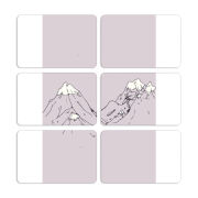 Магнитные фотопазлы 80 на 50 набор 6 штук 