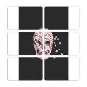 Магнитные фотопазлы 80 на 50 набор 6 штук 