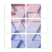 Магнитные фотопазлы 80 на 50 набор 6 штук 