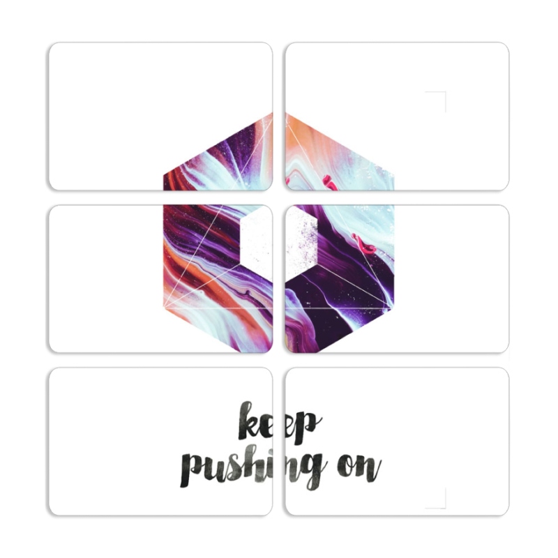 Магнитные фотопазлы 80 на 50 набор 6 штук 