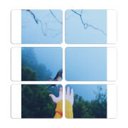 Магнитные фотопазлы 80 на 50 набор 6 штук 