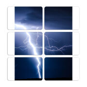 Магнитные фотопазлы 80 на 50 набор 6 штук 