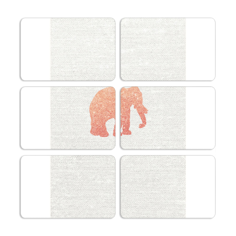 Магнитные фотопазлы 80 на 50 набор 6 штук 