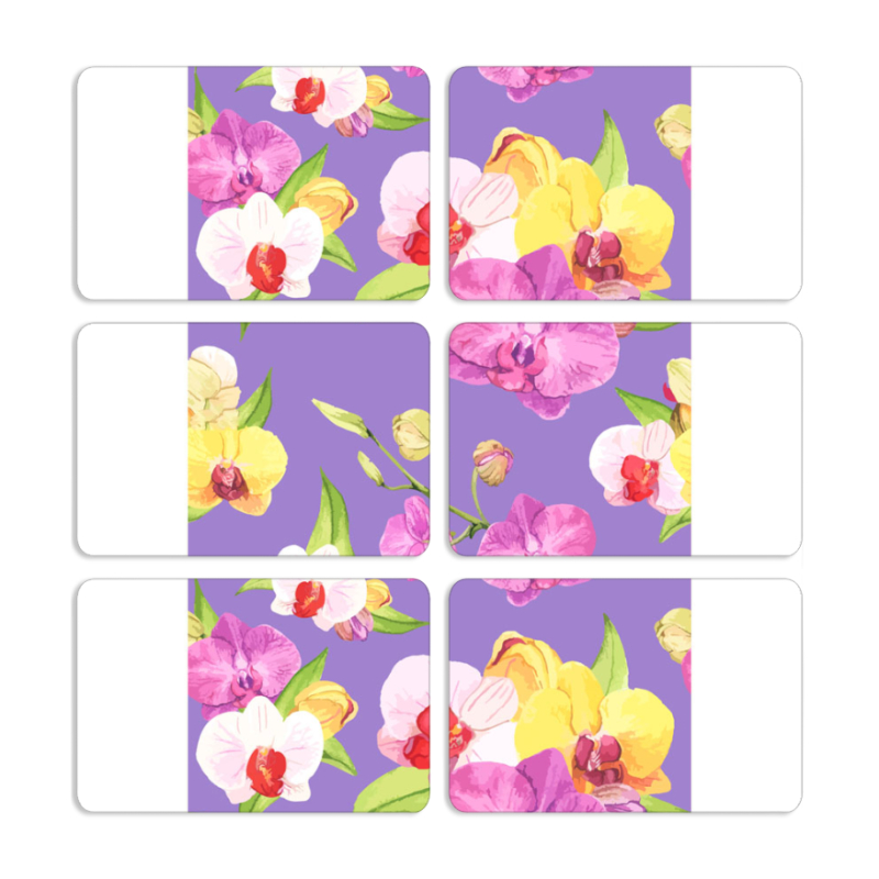 Магнитные фотопазлы 80 на 50 набор 6 штук 