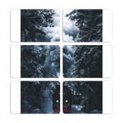 Магнитные фотопазлы 80 на 50 набор 6 штук 