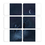 Магнитные фотопазлы 80 на 50 набор 6 штук 