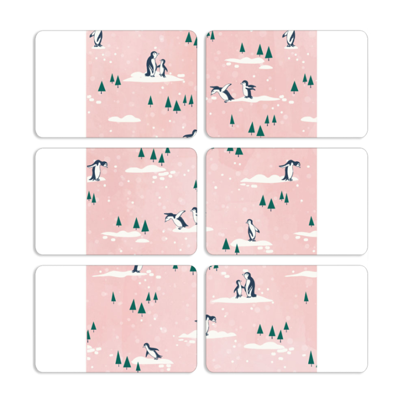 Магнитные фотопазлы 80 на 50 набор 6 штук 