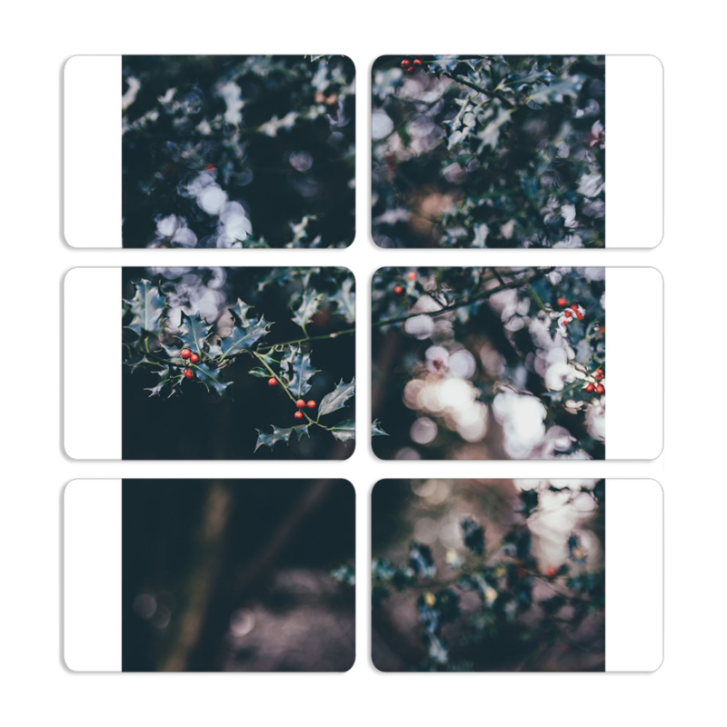 Магнитные фотопазлы 80 на 50 набор 6 штук 