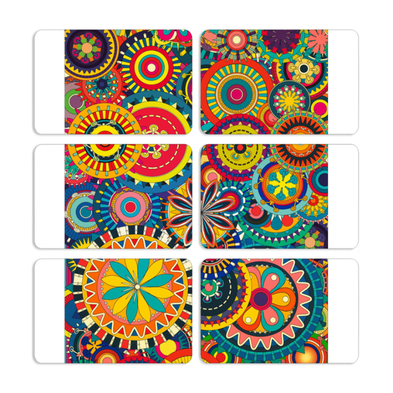 Магнитные фотопазлы 80 на 50 набор 6 штук Imaginarium