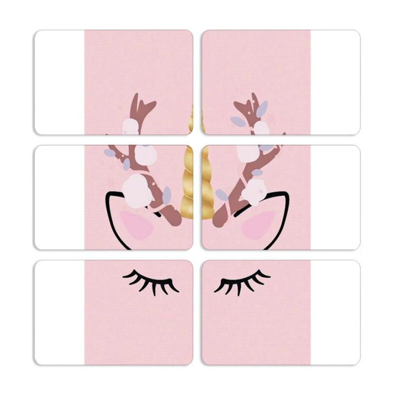 Магнитные фотопазлы 80 на 50 набор 6 штук 