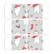 Магнитные фотопазлы 80 на 50 набор 6 штук 