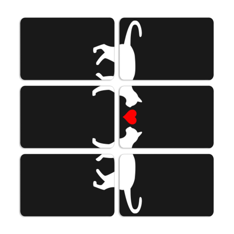 Магнитные фотопазлы 80 на 50 набор 6 штук 