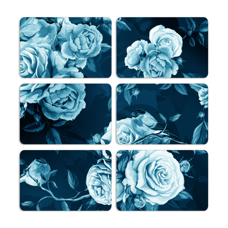 Магнитные фотопазлы 80 на 50 набор 6 штук 