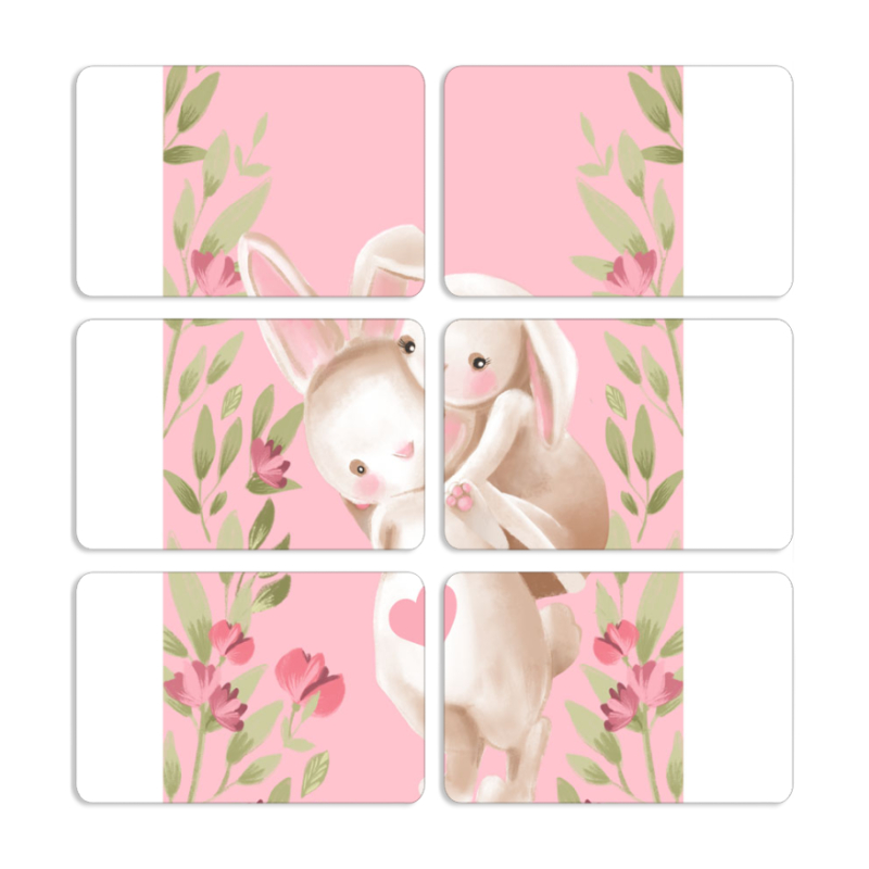 Магнитные фотопазлы 80 на 50 набор 6 штук 