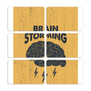 Магнитные фотопазлы 80 на 50 набор 6 штук 