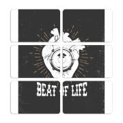 Магнитные фотопазлы 80 на 50 набор 6 штук 