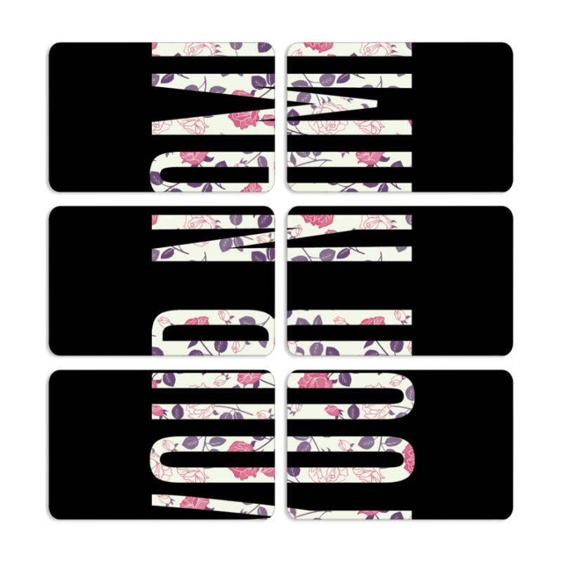 Магнитные фотопазлы 80 на 50 набор 6 штук 