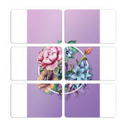 Магнитные фотопазлы 80 на 50 набор 6 штук 