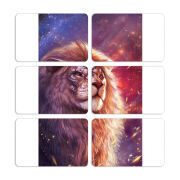 Магнитные фотопазлы 80 на 50 набор 6 штук 