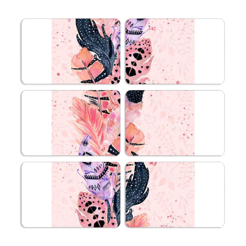 Магнитные фотопазлы 80 на 50 набор 6 штук 