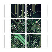 Магнитные фотопазлы 80 на 50 набор 6 штук Microchip