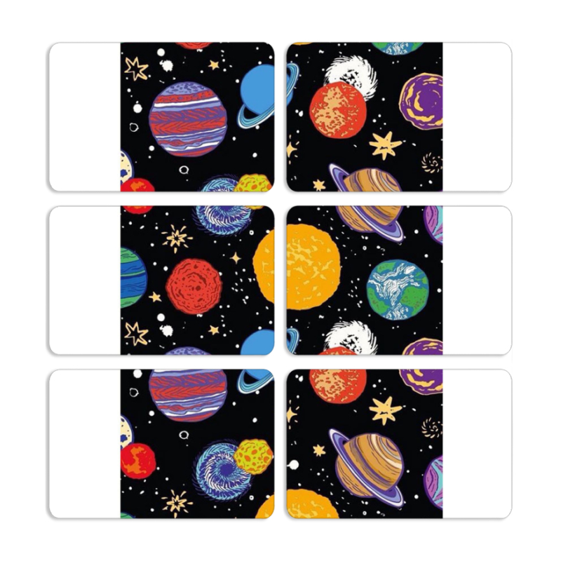 Магнитные фотопазлы 80 на 50 набор 6 штук 