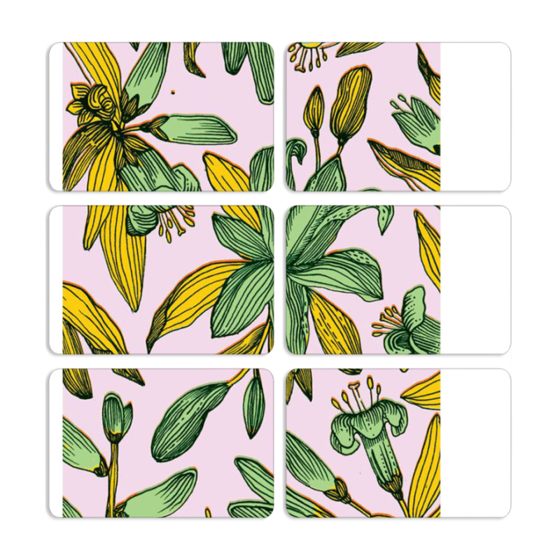 Магнитные фотопазлы 80 на 50 набор 6 штук 