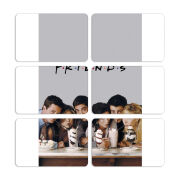 Магнитные фотопазлы 80 на 50 набор 6 штук 