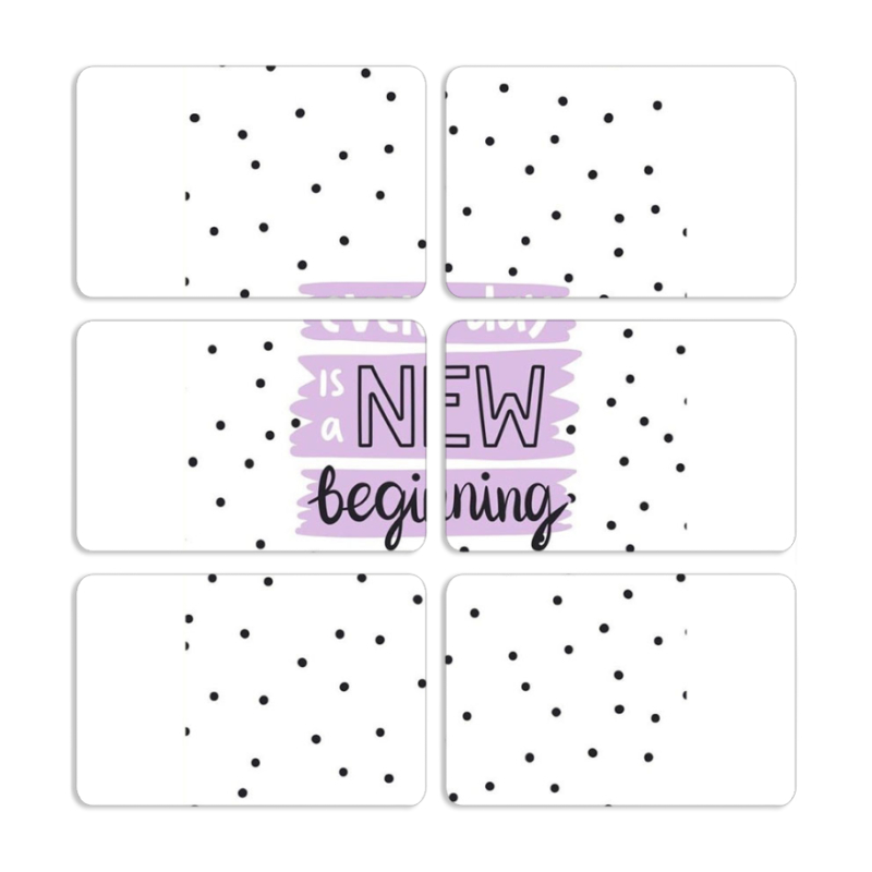 Магнитные фотопазлы 80 на 50 набор 6 штук 