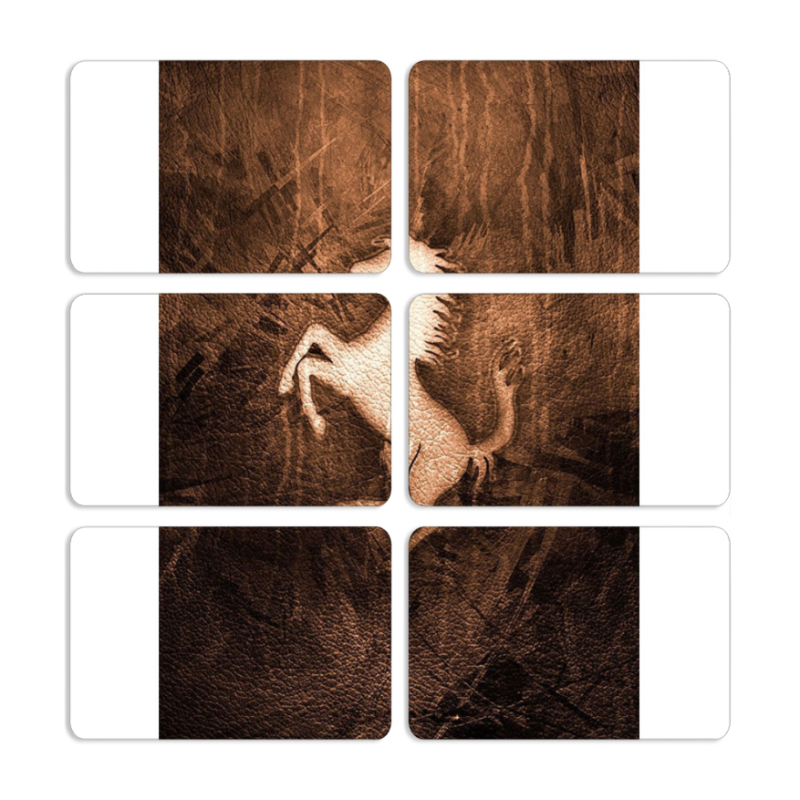 Магнитные фотопазлы 80 на 50 набор 6 штук 