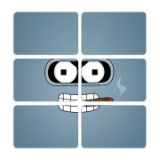 Магнитные фотопазлы 80 на 50 набор 6 штук 