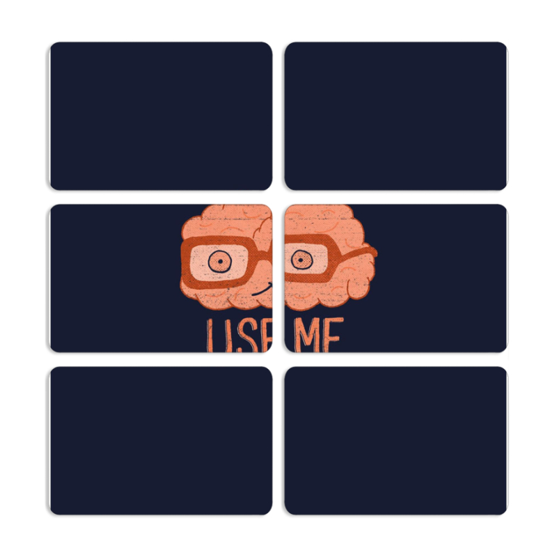 Магнитные фотопазлы 80 на 50 набор 6 штук 