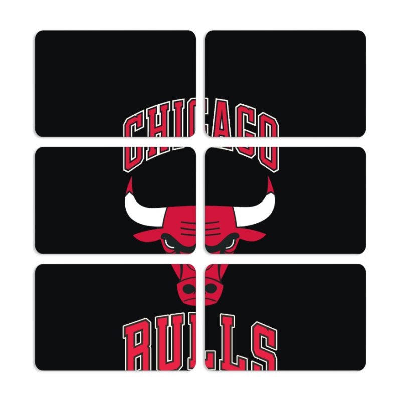 Магнитные фотопазлы 80 на 50 набор 6 штук 