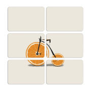 Магнитные фотопазлы 80 на 50 набор 6 штук 