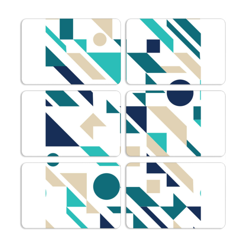 Магнитные фотопазлы 80 на 50 набор 6 штук 