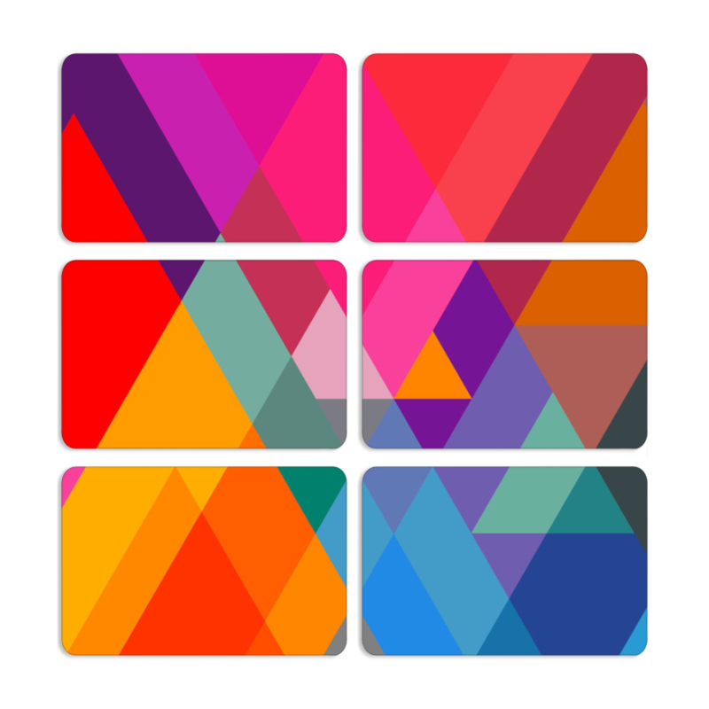 Магнитные фотопазлы 80 на 50 набор 6 штук 