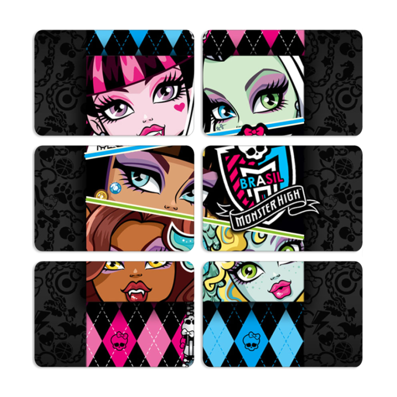 Магнитные фотопазлы 80 на 50 набор 6 штук 