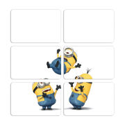 Магнитные фотопазлы 80 на 50 набор 6 штук 